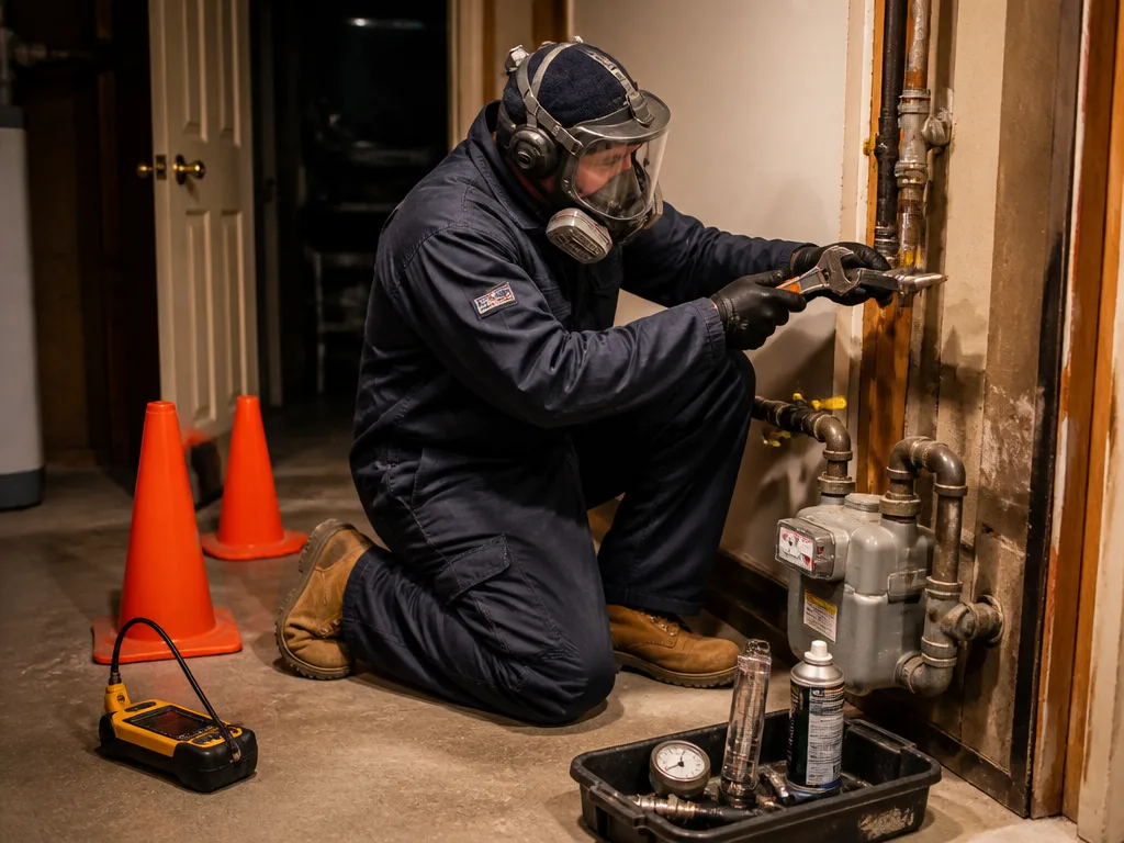 Gas Line Repair